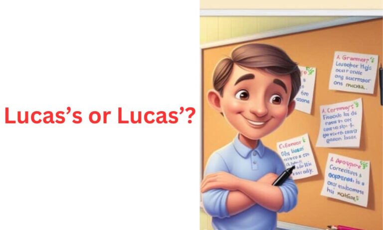 Lucas’s or Lucas’?